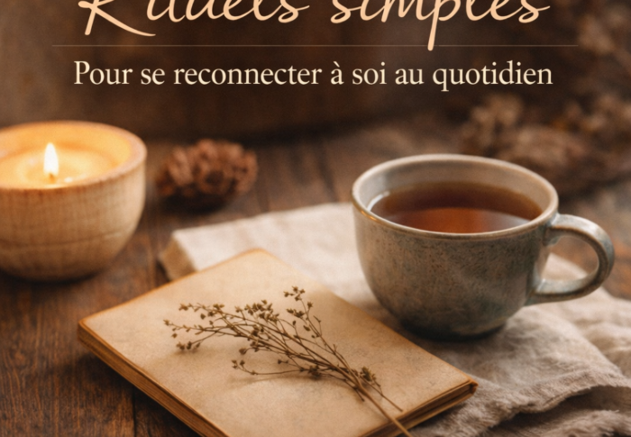 Rituels simples pour se reconnecter à soi au quotidien