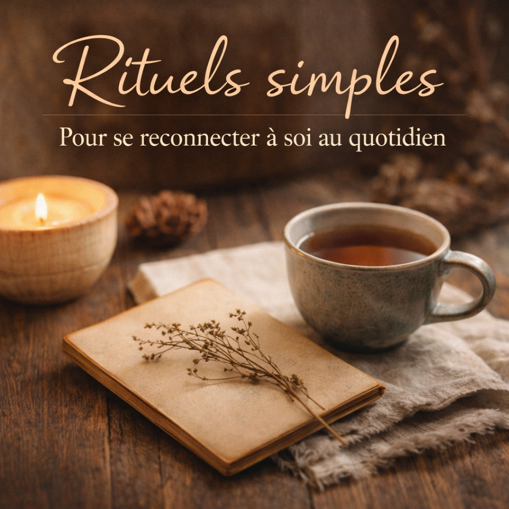 Rituels simples pour se reconnecter à soi au quotidien