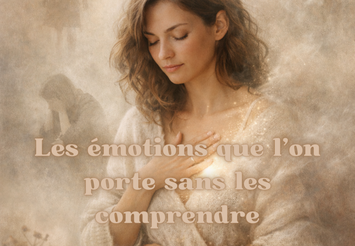 Les émotion que l&rsquo;on porte sans les comprendre