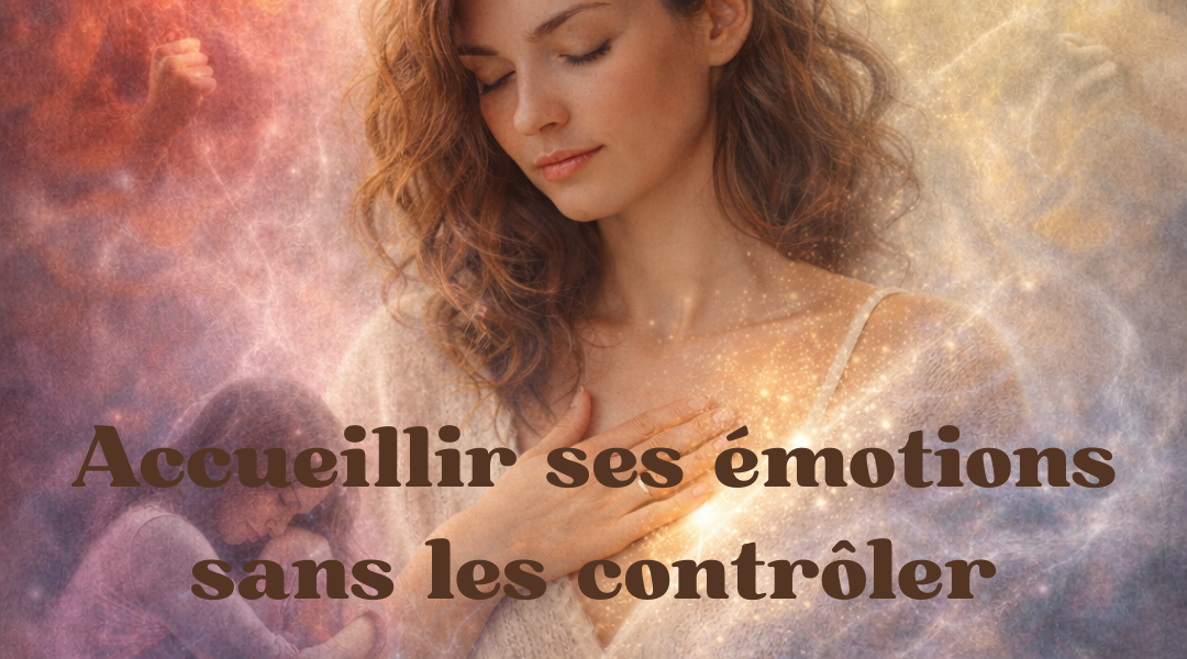 Accueillir ses émotions sans les contrôler