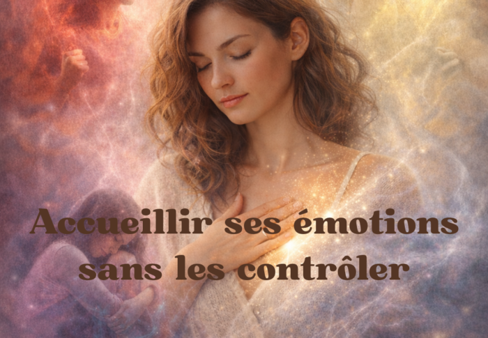Accueillir ses émotions sans les contrôler