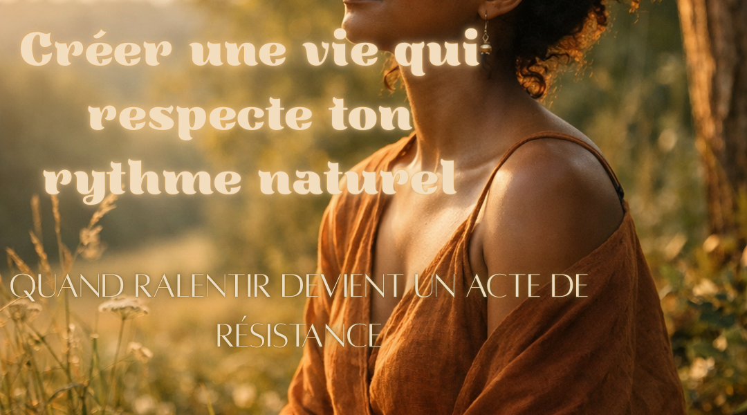 Créer un vie qui respect ton rythme naturel
