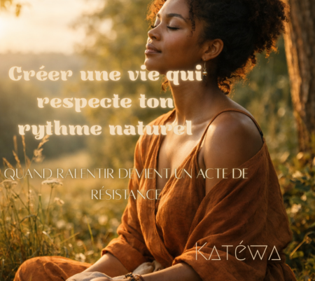 Créer un vie qui respect ton rythme naturel